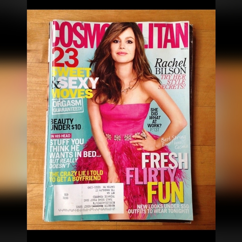 RACHEL BILSON - Cosmopolitan Magazine May 2013